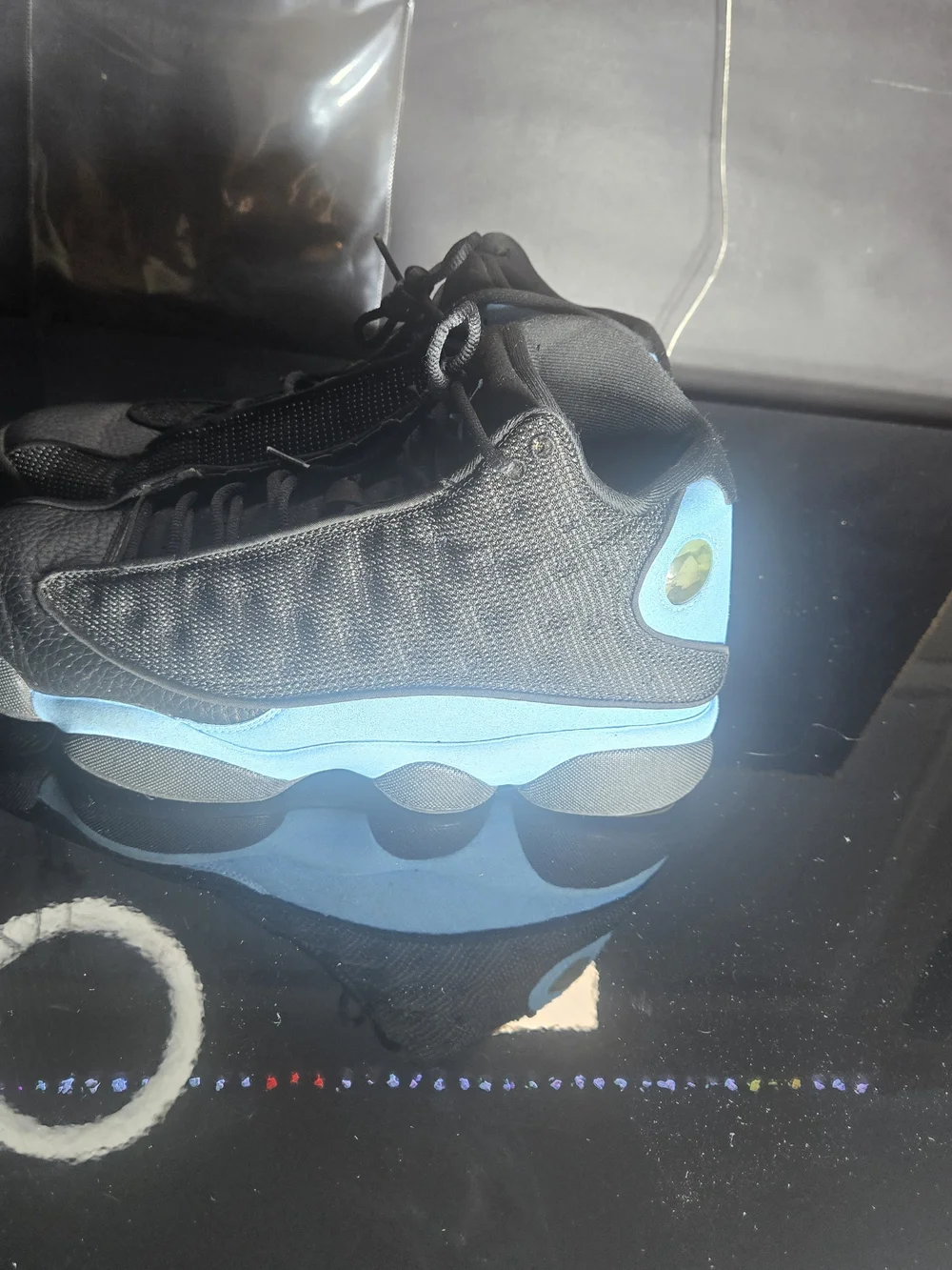 Jordan Air Jordan 13 Retro Shoes Mens Size 10 Black Blue Basketball 310004-230